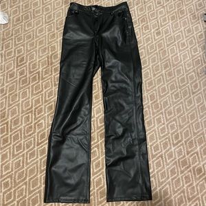 Zara leather pants